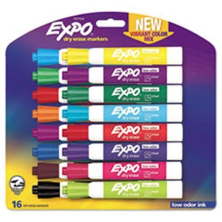 SANFORD Sanford Ink 1927526 Low Odor Dry Erase Vibrant Color Markers; Medium 1927526